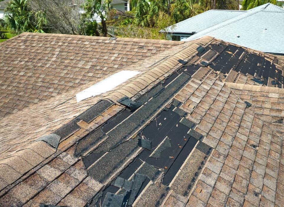 roof damage